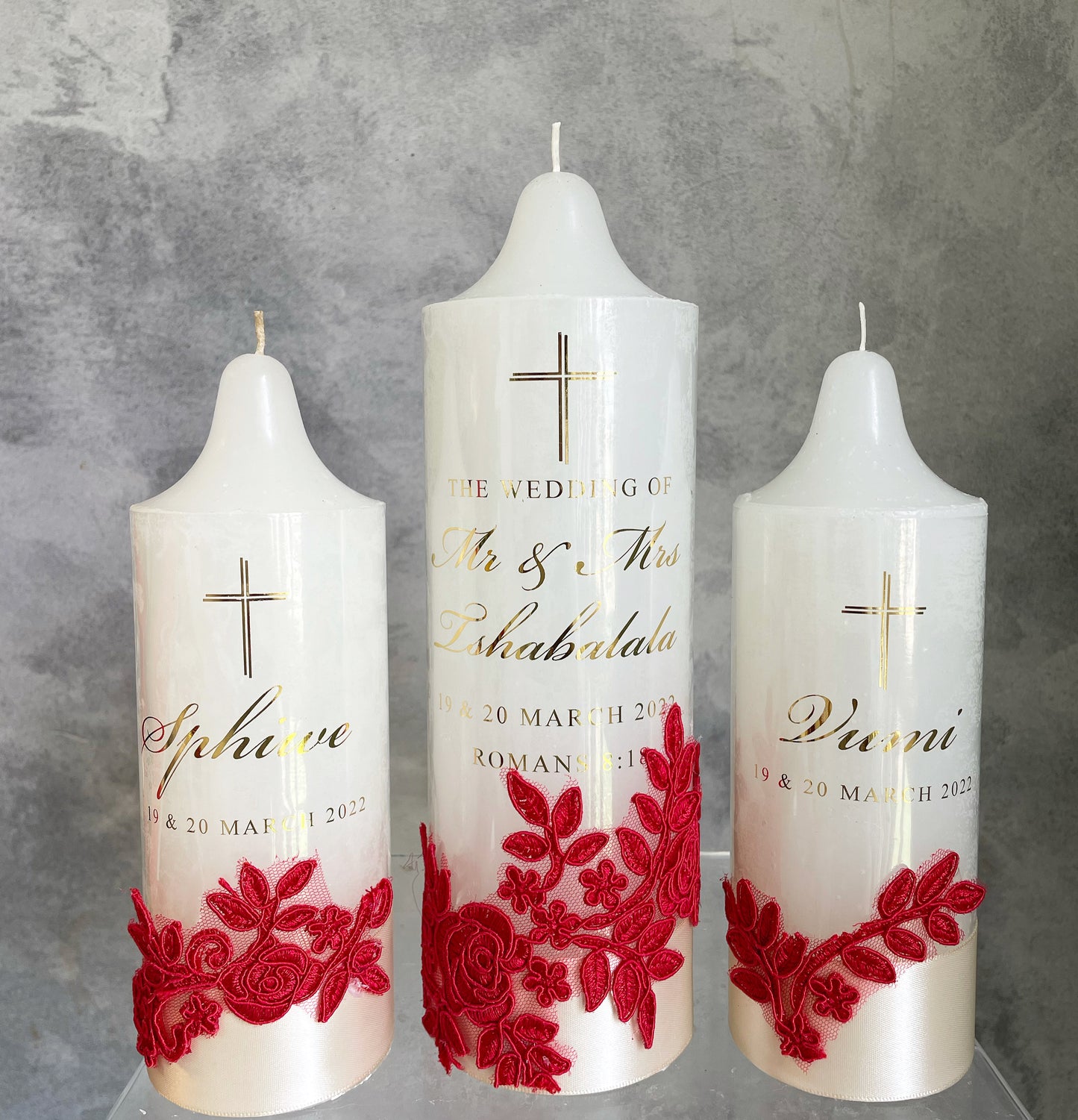 Unity Wedding Candle Set : Classic