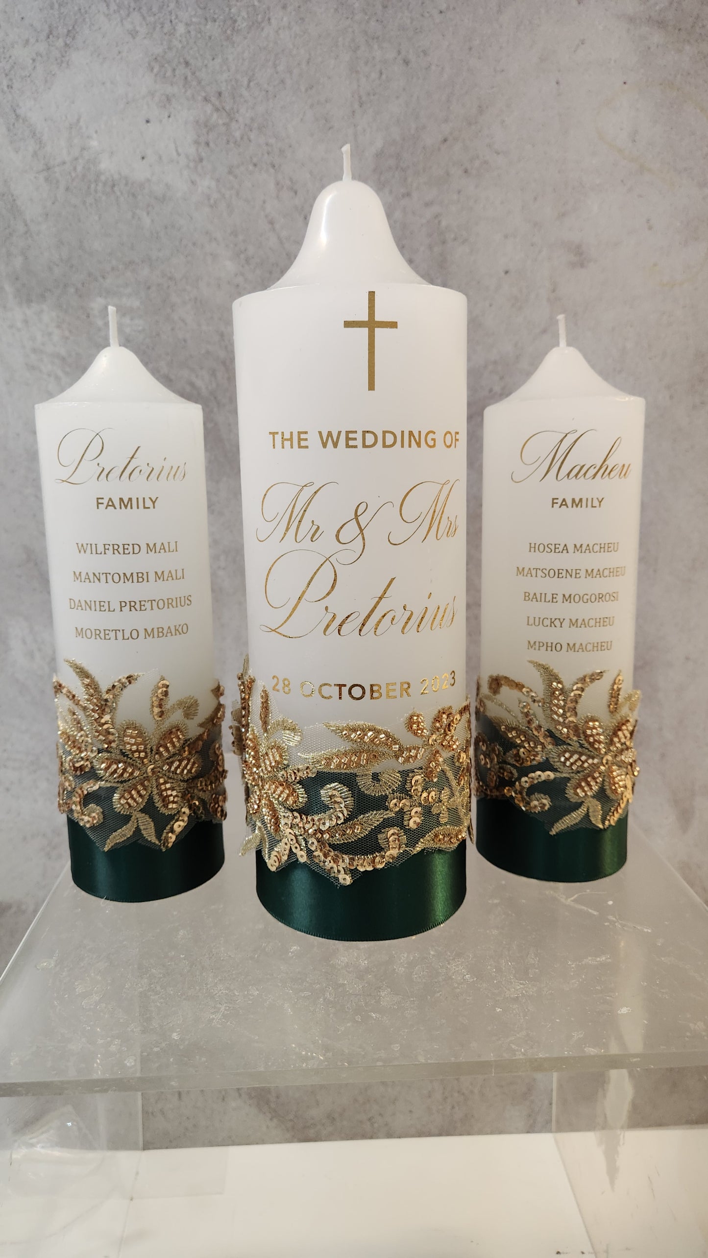 Unity Wedding Candle Set : Classic