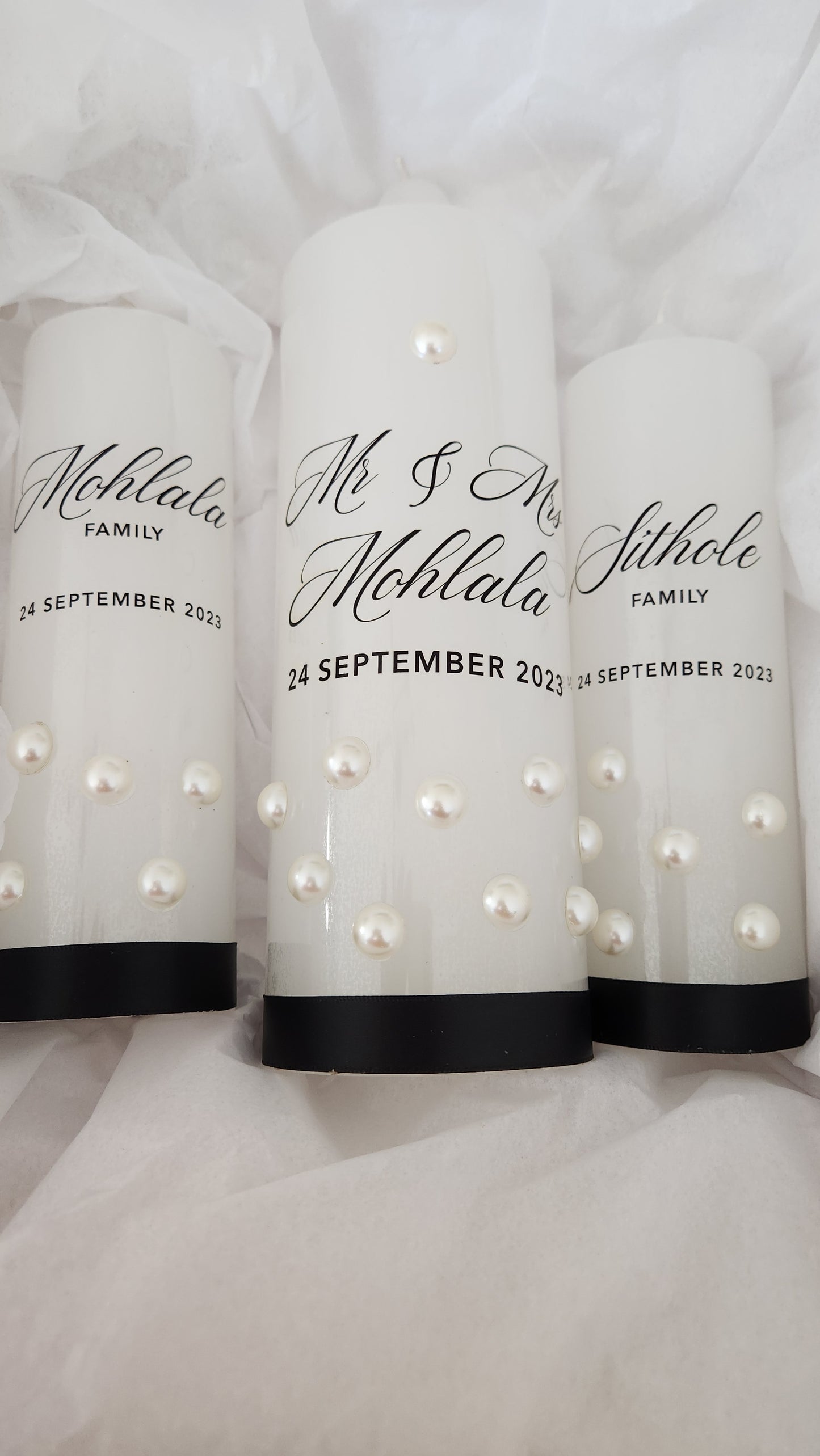 Unity Wedding Candle Set : Classic