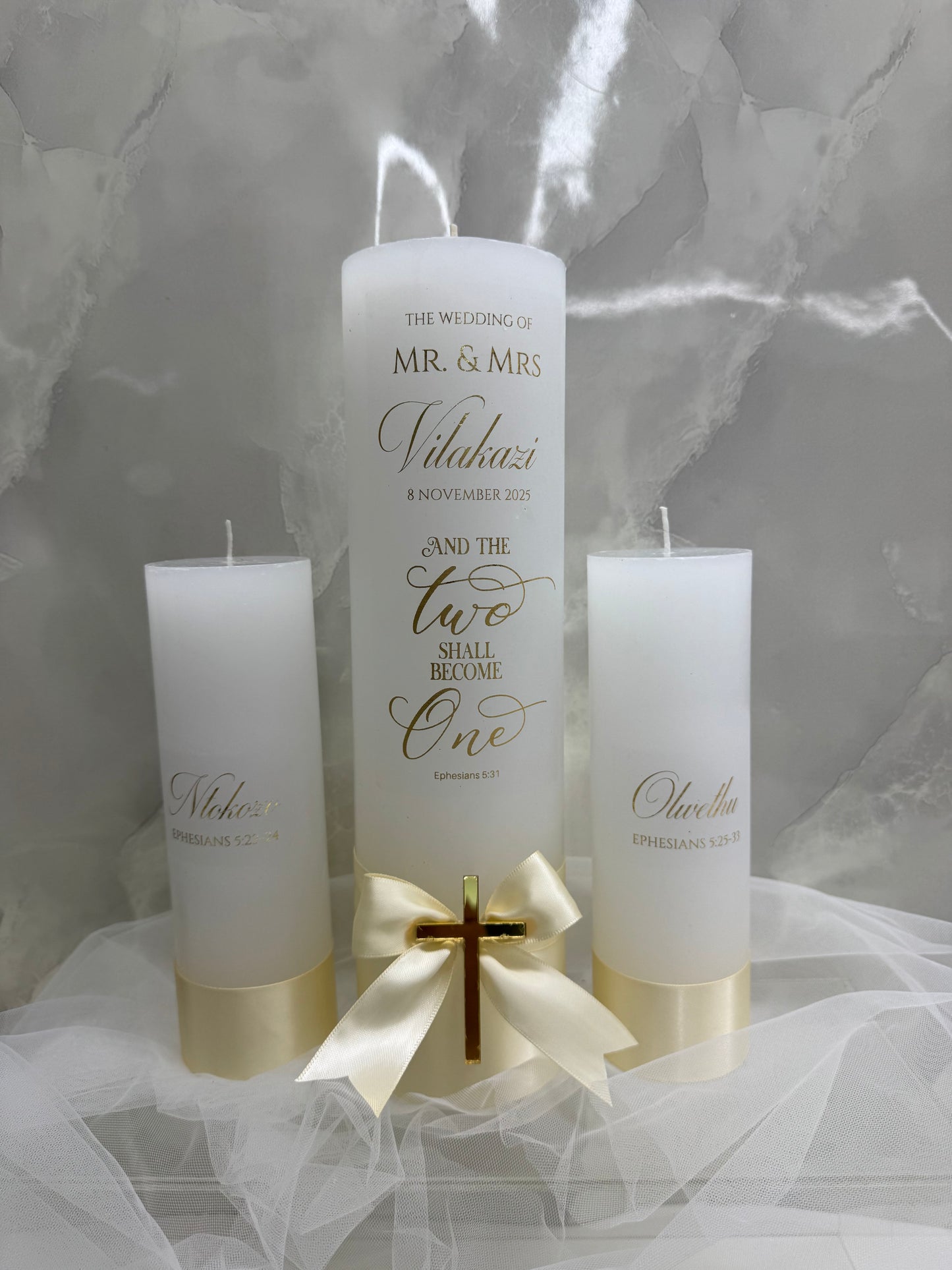 Unity Wedding Candle Set : Classic